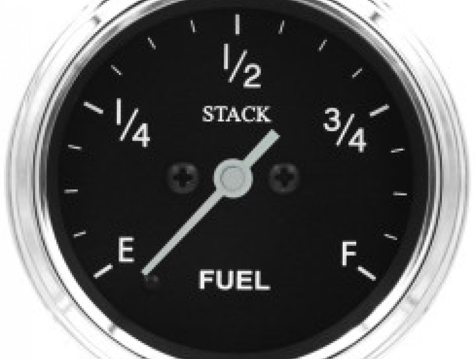 Jauge Carburant STACK classique analogique