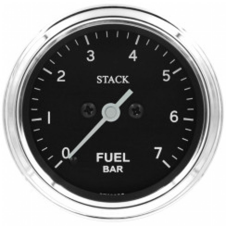 Manomètre Stack classique analogique pro pression huile 0-7 bars